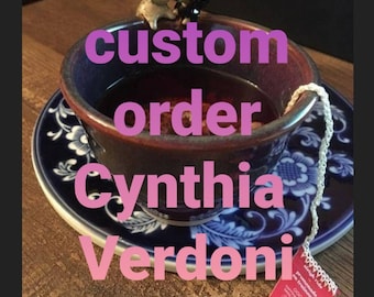 Custom Order Cynthia Verdoni pottery daschund mug, coffee cup, tea cup, ceramic cup, custom pet, food safe, microwave safe