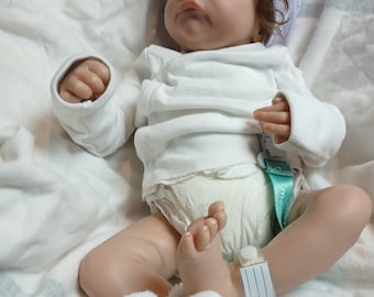 1 LISTO PARA ENVIAR #EmeraldMaye Muñeca Reborn Recién Nacida