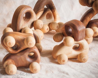 Voiture A Tirer Pousser Vehicule Jouet Bebe Etsy