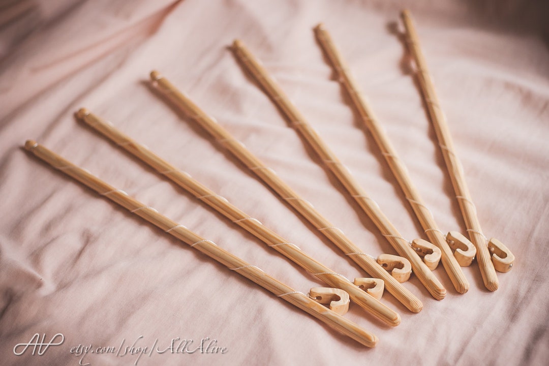 Fishing Rod Wooden Rods Waldorf Toy Magnet Fishing Play - Etsy