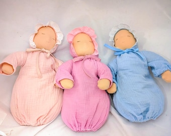 Sensory Weighted Doll "Little Grain" 1kg – Calming Millet Baby Doll for Kids