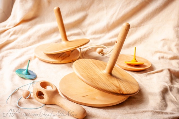 How To Make Wooden Spinning Tops