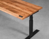 Sit-stand desk - Birch
