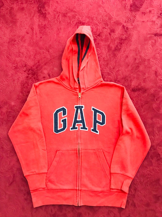 gap hoodies red