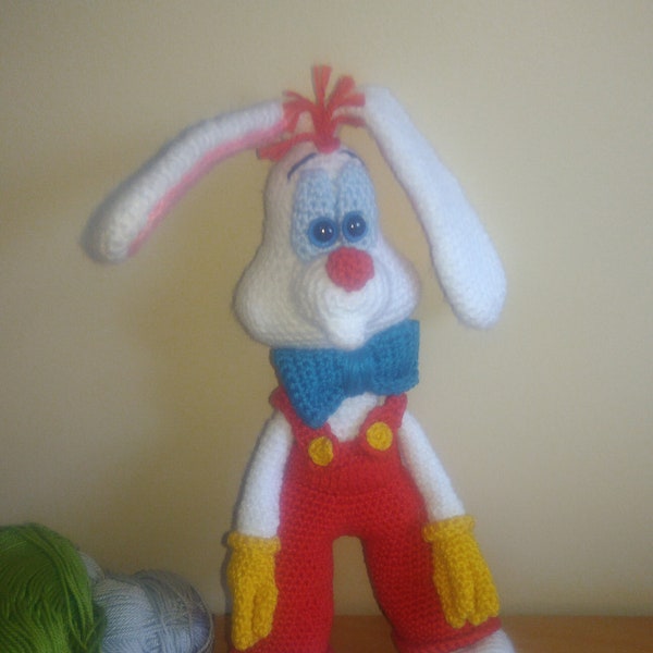 amigurumi lapin inspiration roger rabbit