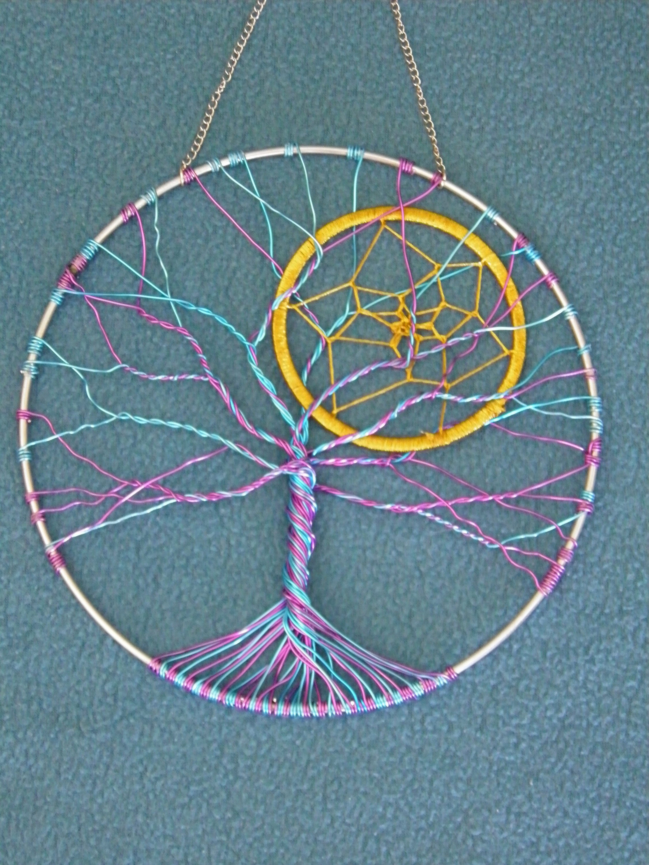 Attrape Rêve Forme Arbre de Vie