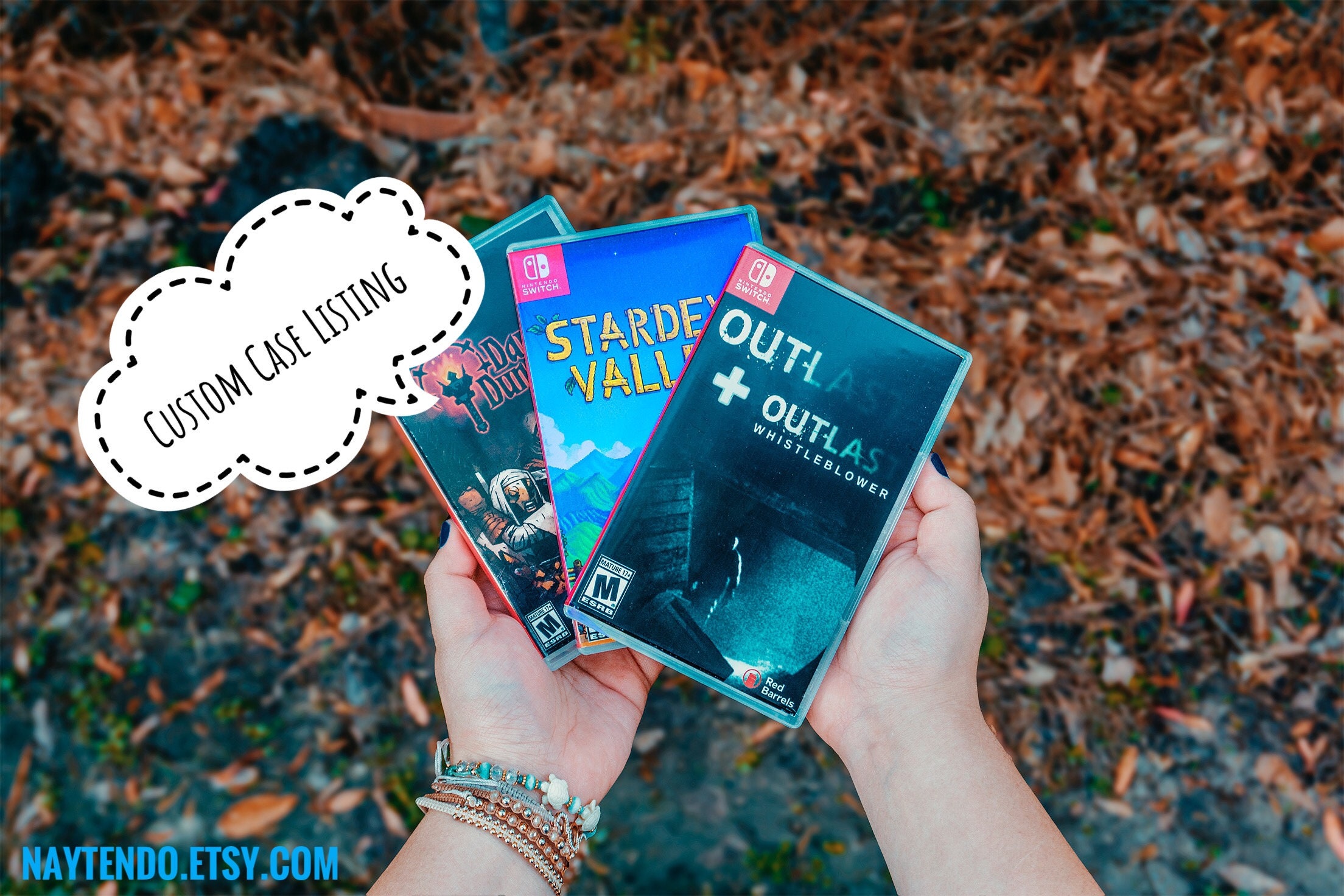 Custom Nintendo Switch Art Cover w/ Game Case | Etsy