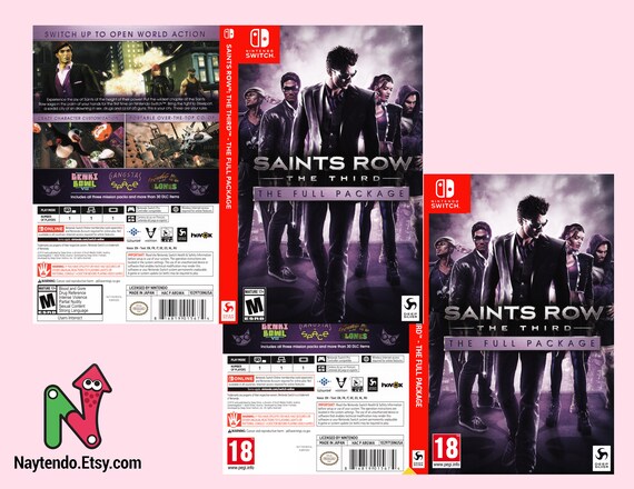 saints row nintendo switch