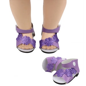 Sandals,Boots,Sneaker & Dressy Shoes for American Girl Dolls, Our Generation Dolls and My Life as Dolls- 18 Inch Doll Shoes and Clothes