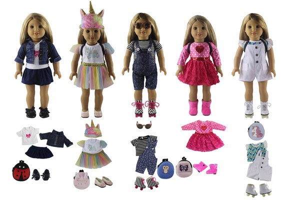 18 doll clothes and accessories