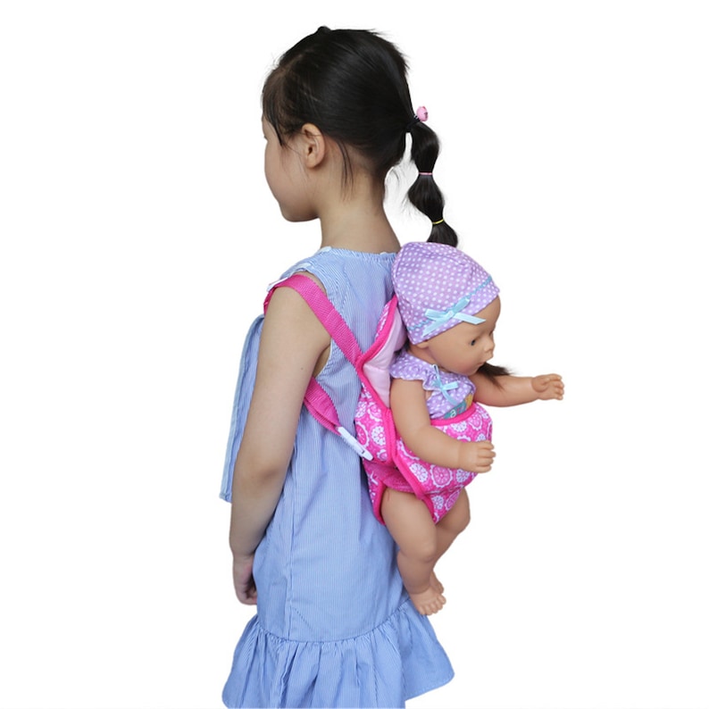 Baby Doll Carrier Backpack Doll Accessories Front and Back Etsy