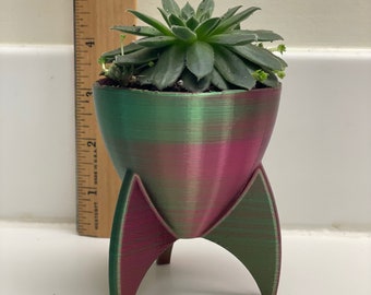 Rocket Planter - Space Theme