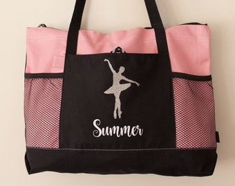 Personalized Dance Bag, Custom Gymnastics Bag, Ballet Bag
