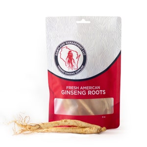 Frische amerikanische Ginsengwurzeln 8 oz (Direkt vom Bauern zum Verbraucher!)