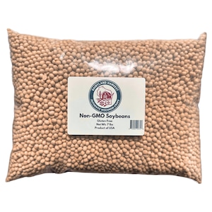 Non-GMO Soybeans for Tofu & Soy Milk – USA Grown, High-Protein, Gluten-Free (7 lbs)