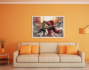 Iron man vs Hulk