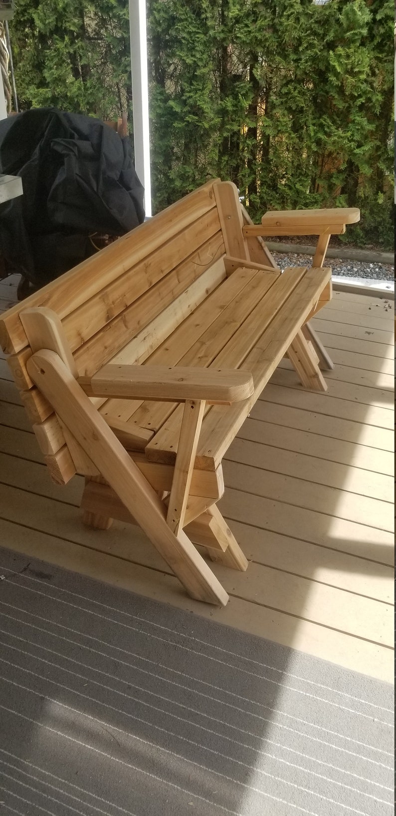 Convertible Picnic Table Plans Etsy