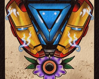 70 Thiết Kế Hình Xăm Iron Man Cho Nam  Tony Stark Ink Ideas