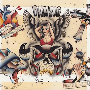 Columbus Rat Tattoo Statue - Etsy