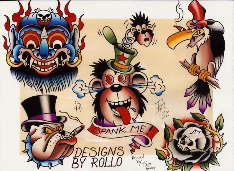 Rollo Repaint Flash Sheet - Etsy