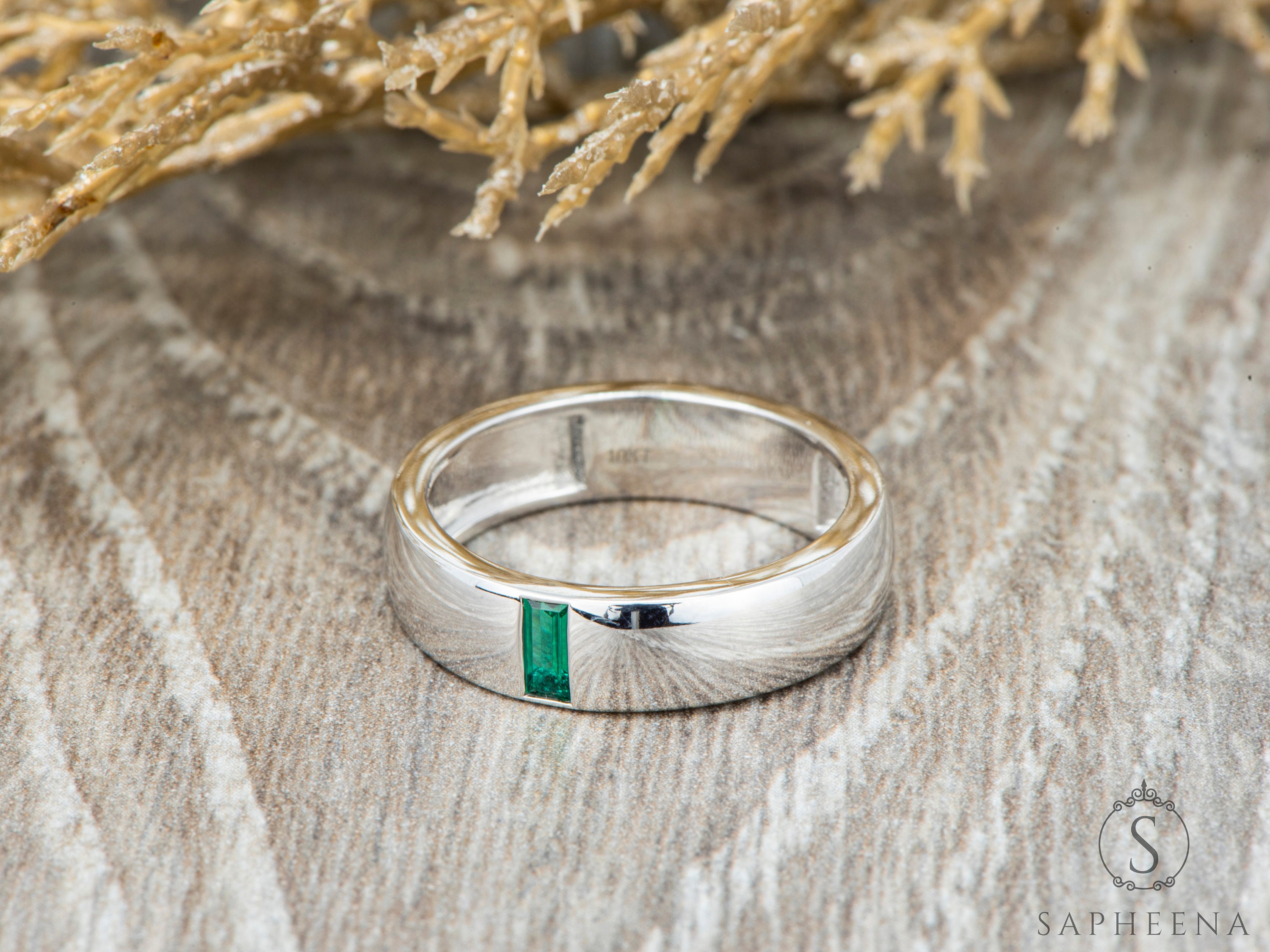 15+ Mens Emerald Wedding Band