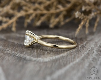 Forever brilliant moissanite store engagement rings