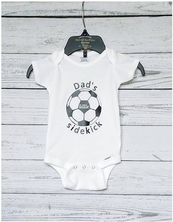 New Orleans Saints Onesie Bodysuit Shirt Shower Gift Born A Fan