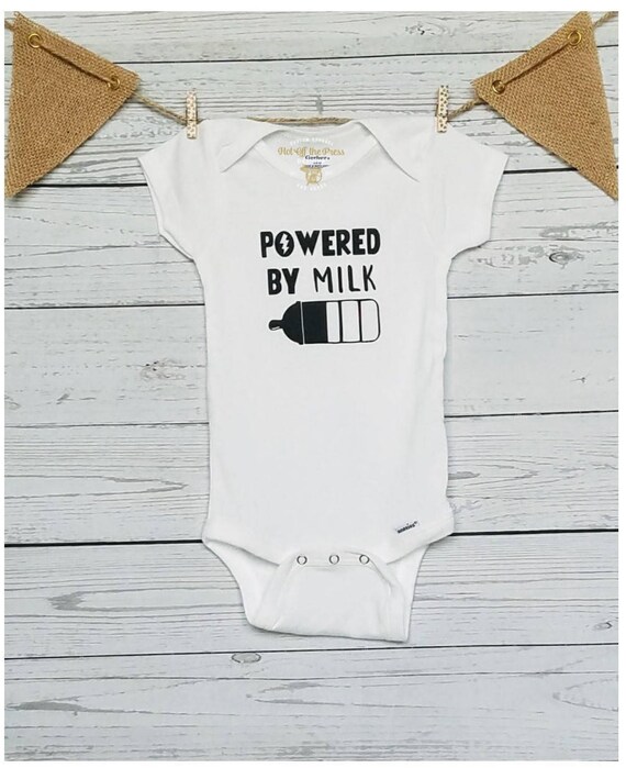 i love milk baby clothes