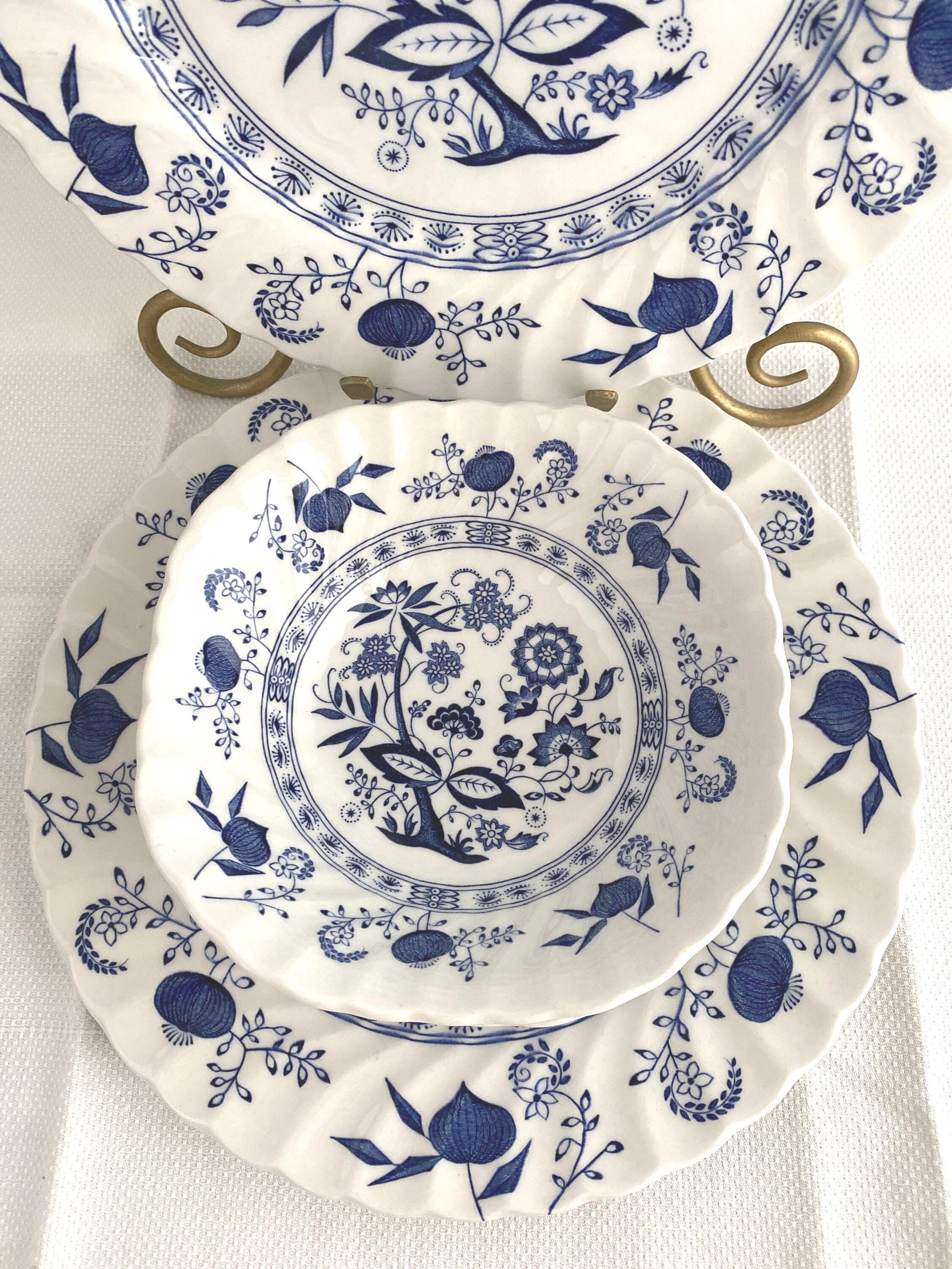 Johnson Brothers Blue Onion - Etsy