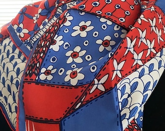 Vintage Vera Neumann Large Silk Scarf/1970’s/Gift