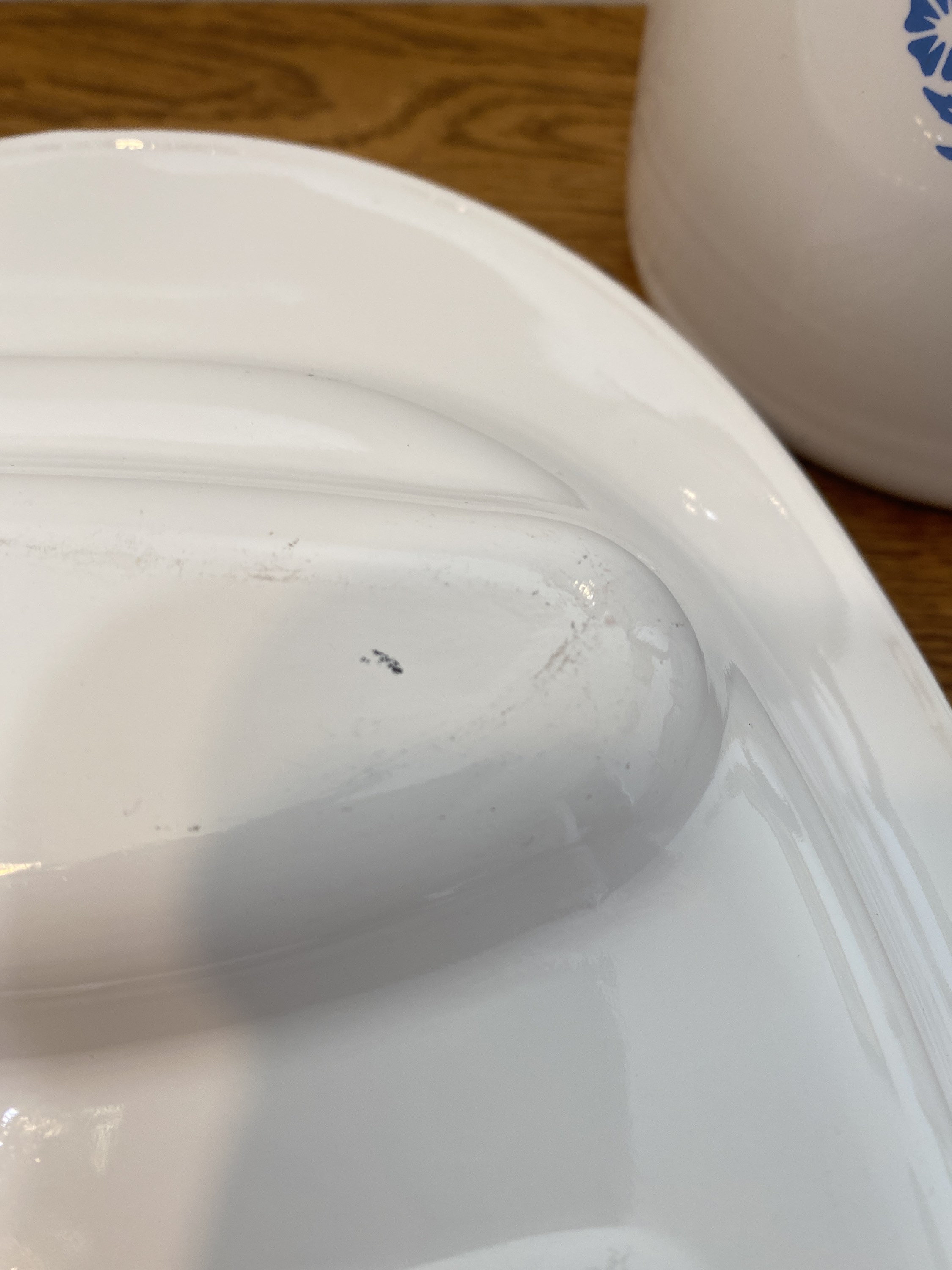 Vintage Corning Ware Platter/ Blue Cornflower/ Replacement/ Etsy Sweden