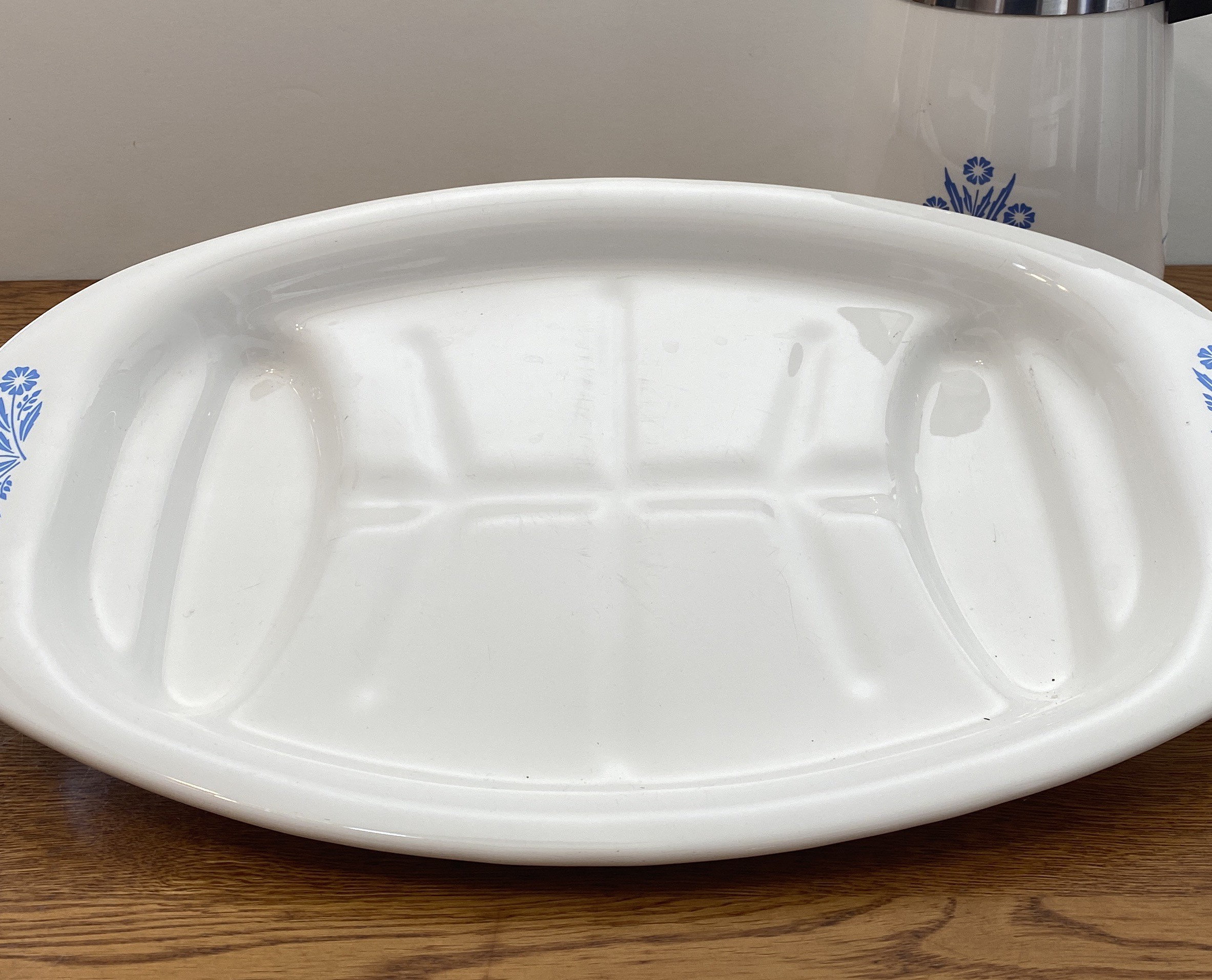 Vintage Corning Ware Platter/ Blue Cornflower/ Replacement/ Etsy Sweden