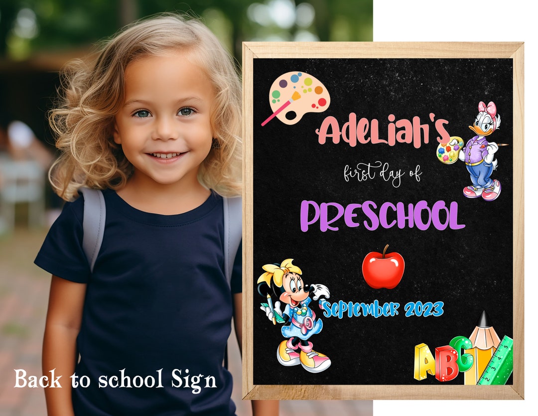 BACK to School Printable Sign Kids Back to School Sign, 8x10, Printable ...