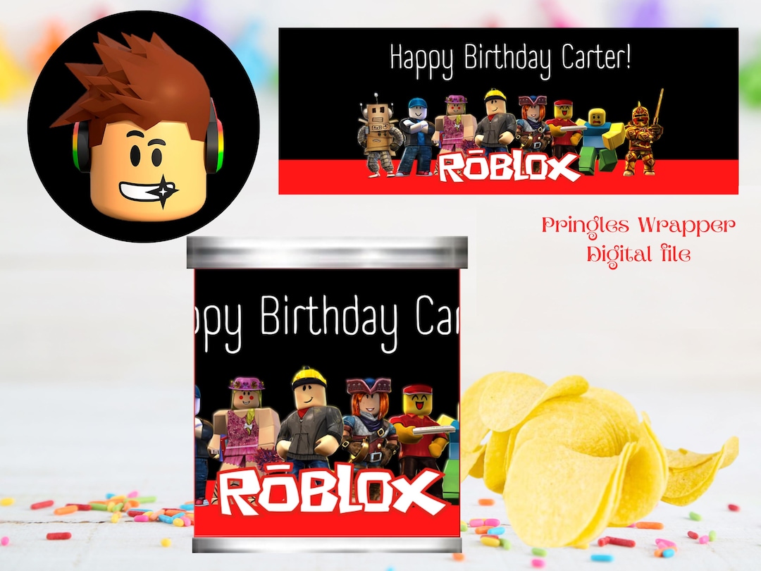 ROBLOX PRINGLES Design PRINTABLE Template Roblox Pringles Il Nmwb 