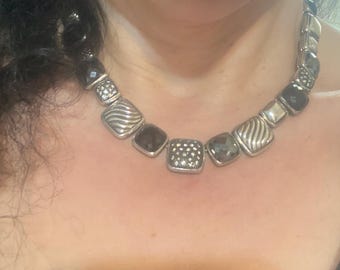 David YURMAN chiclet Collar Necklace
