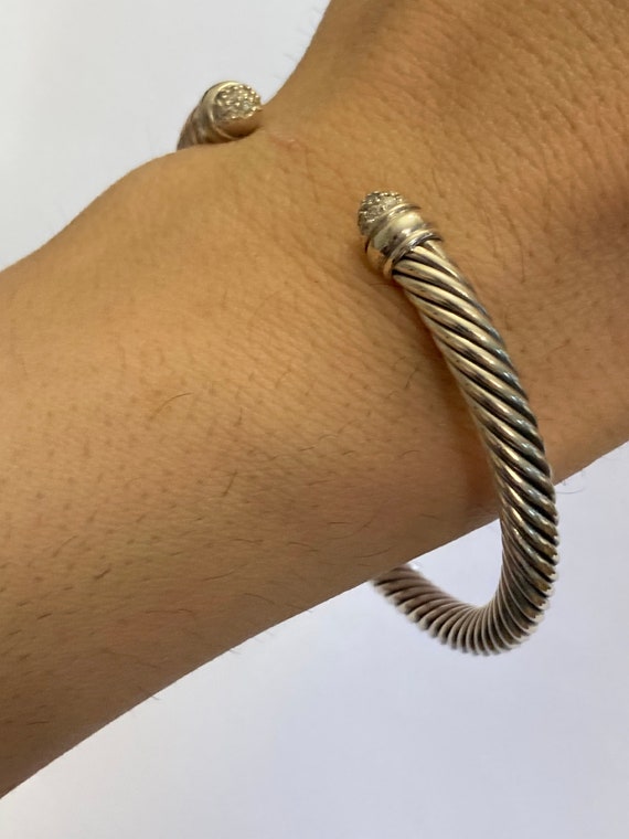 Previously used David Yurman Diamond Cuff