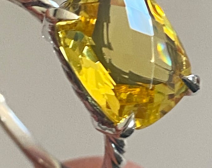 Used David YURMAN Citrine  Gem stone ring size 7