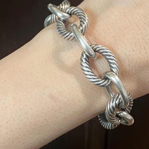Previously Used David Yurman Link BRACELET SMALL