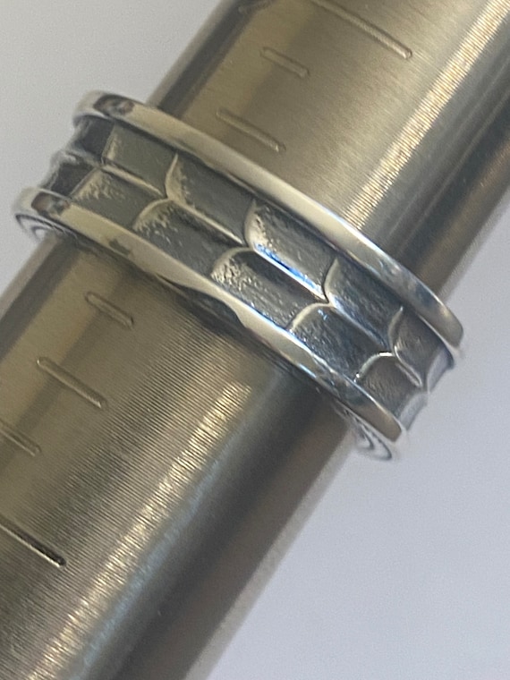 USED David Yurman Men s Collection Armory Ring Men s 8MM Band