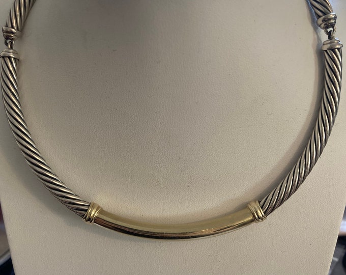 Previously Used David Yurman Metro Collar Necklace