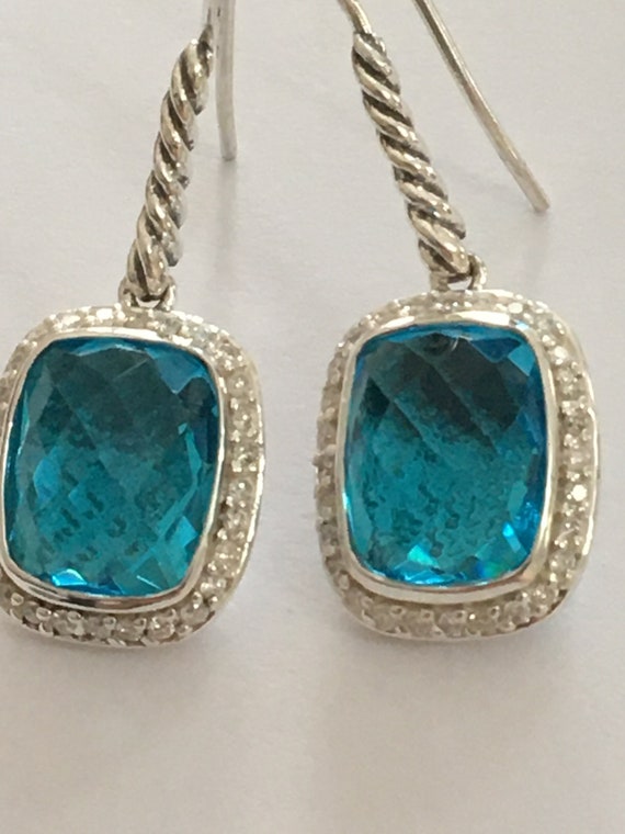 David Yurman Blue Earring Fine Earrings for sale  eBay