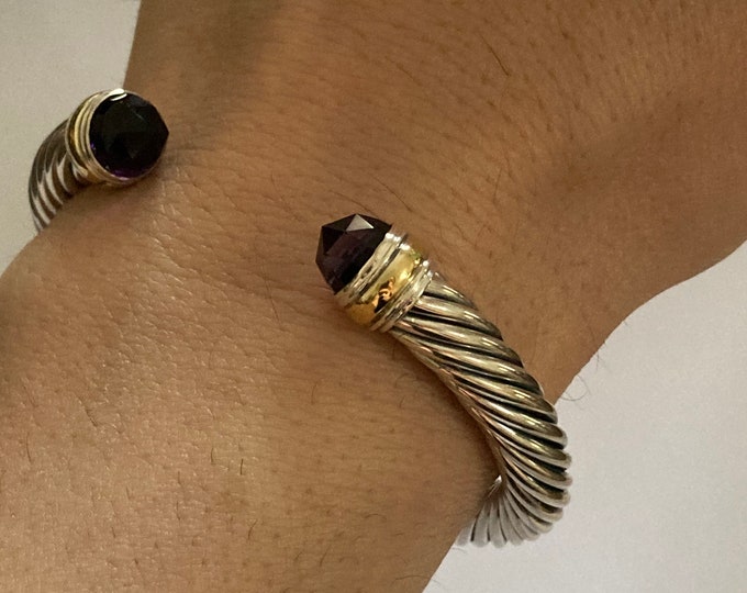 David a yurman Cable Classic 925SS and 585 Small
