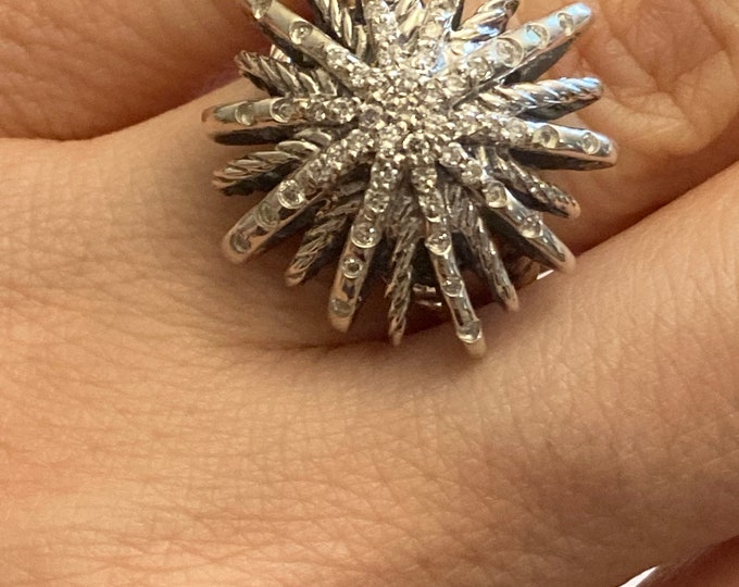 Previously Used   , David Yurman STARBURST RING SIZE 8