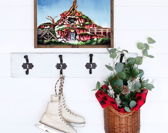 Featured listing image: Splash Mountain 8x10 Print
