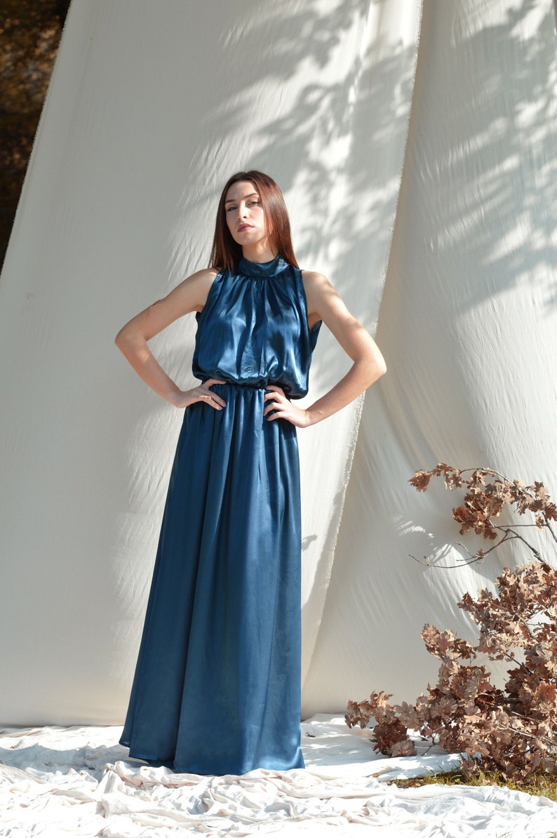 petrol blue bridesmaid dresses