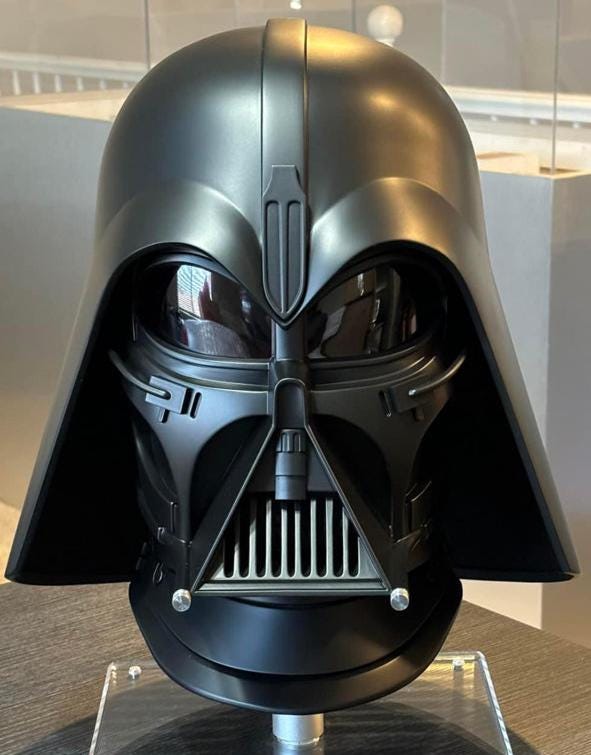 Darth Vader concept helmet