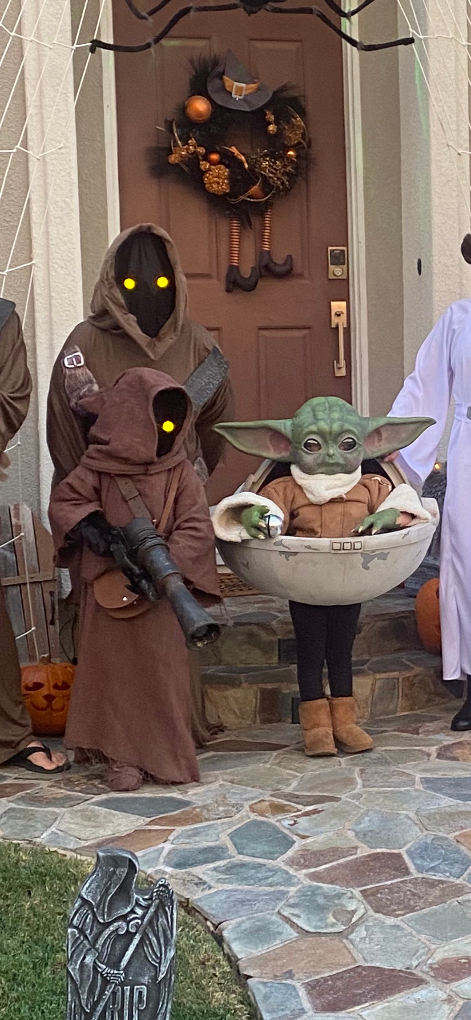 Wearable baby yoda costume Etsy
