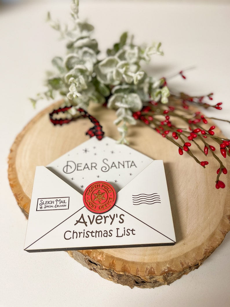 Dear Envelop Dear Santa Envelope - Etsy