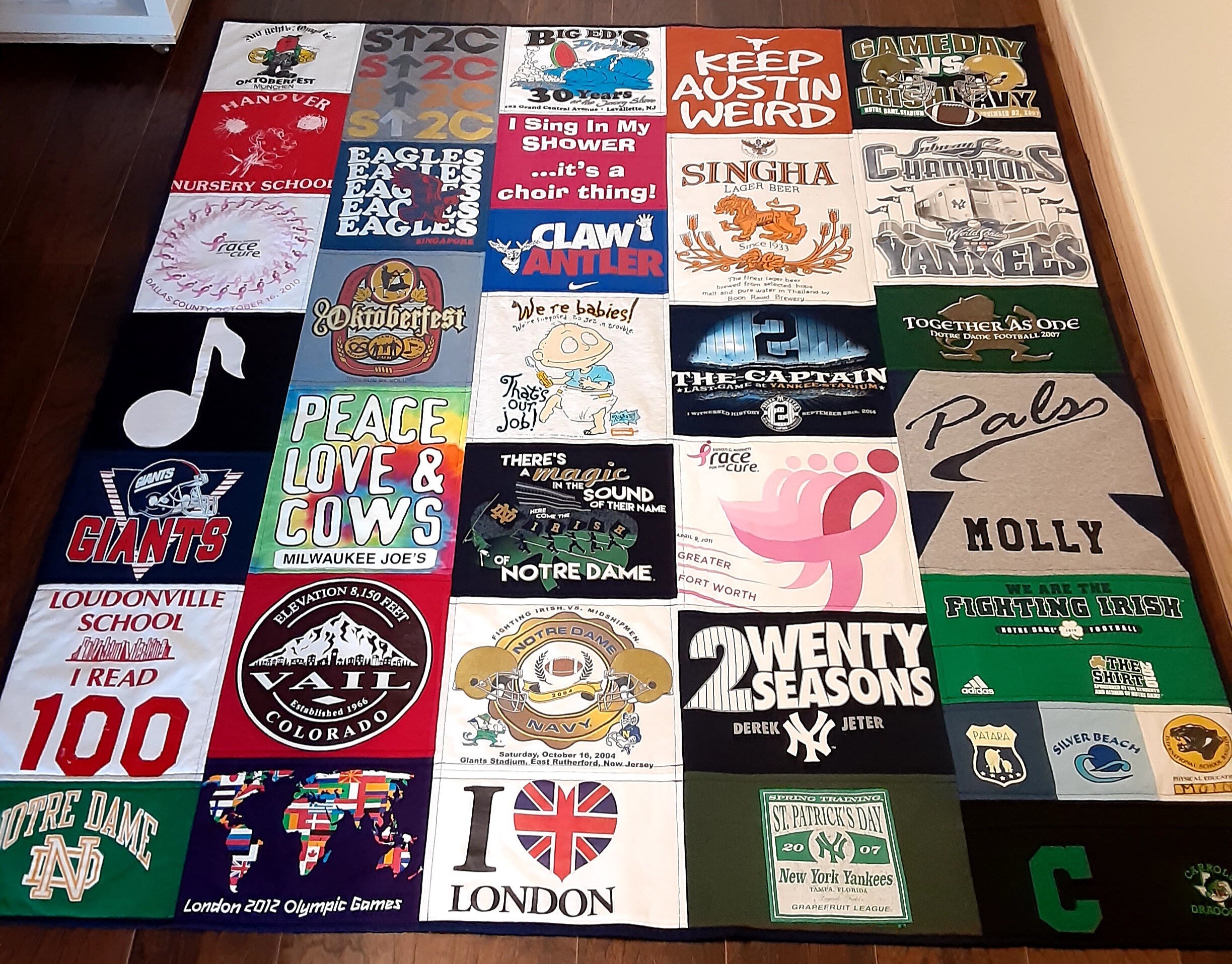 t shirt quilt austin