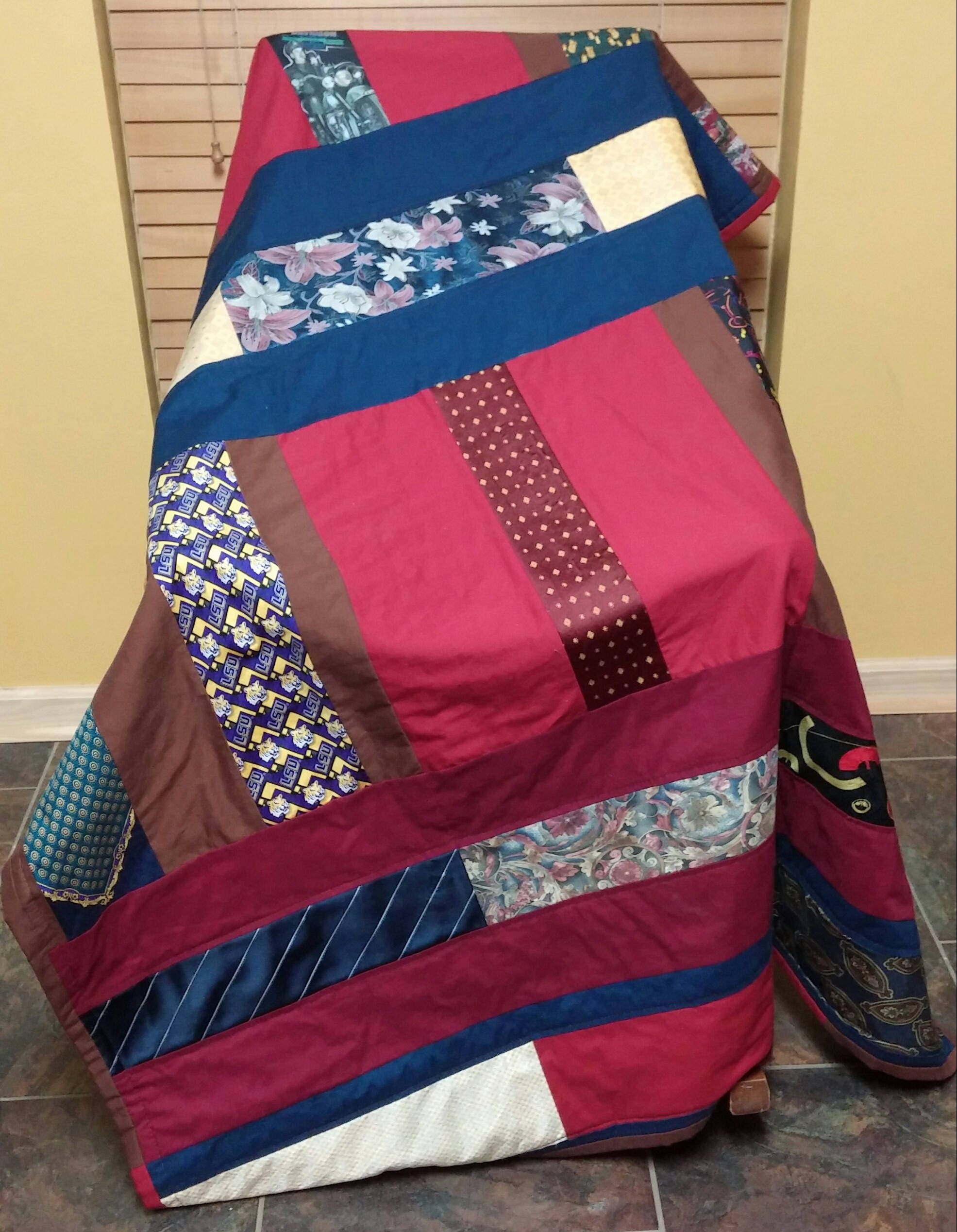 Memory Quilt Custom Handmade Memory Blanket Made From Etsy